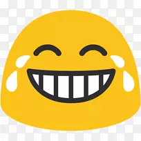 脸带着喜悦的泪水，表情符号，机器人笑，同义词和反义词-表情符号
