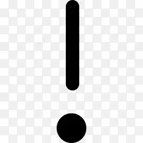 电脑图标感叹号字体太棒了