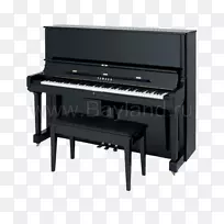 雅马哈公司立式钢琴数码钢琴键盘-钢琴