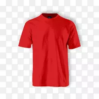 马球衫红色耐克T恤
