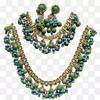 项链，绿松石珍宝珠宝，红宝石巷-项链
