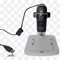 显微镜镜头照相机百万像素数字数据显微镜