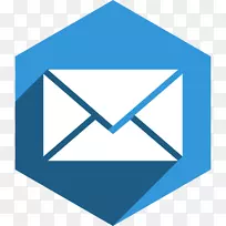 电子邮件托管服务电脑图标-电子邮件