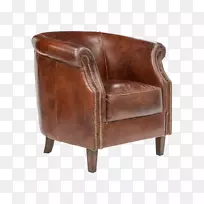 俱乐部椅骆驼人造皮革(D 8570)家具-椅子