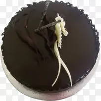 巧克力蛋糕巧克力松露生日蛋糕黑色森林面包店巧克力蛋糕