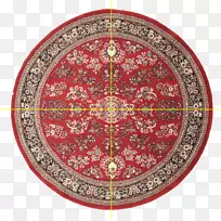 地毯阿富汗地毯对称图案