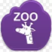 巴纳姆动物园长颈鹿电脑图标剪辑艺术长颈鹿