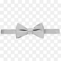 领结领带缎带正式佩带白丝带