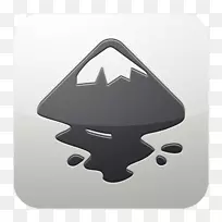Inkscape图形编辑器徽标