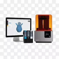 模版立体印刷3D打印机