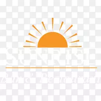 标志品牌字体-升起的太阳