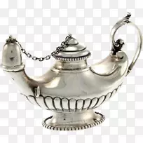 银01504茶壶餐具镍银