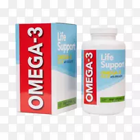 膳食补充剂鱼油omega-3脂肪酸软凝胶金龙鱼油