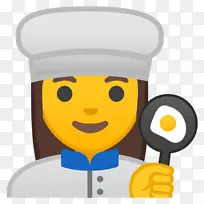 Emojipedia厨师，零宽度拼图-表情符号