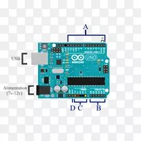 桥式电子电路Arduino步进电机电路图