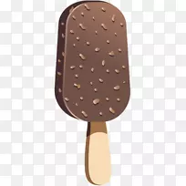 冰淇淋冰激凌巧克力棒冰淇淋
