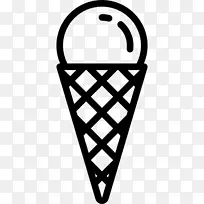 冰淇淋锥电脑图标-冰淇淋