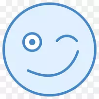 笑脸圈短信微软天青字体-笑脸