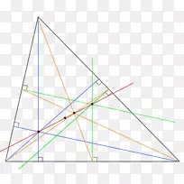 欧拉线三角形点三角形