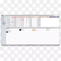 屏幕截图计算机程序行字体-计算机
