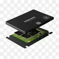 闪存硬盘驱动三星850 evo ssd固态驱动器-三星
