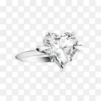 结婚戒指钻石切割戒指
