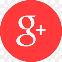 Google+电脑图标YouTube社交网络服务-深红色鬼