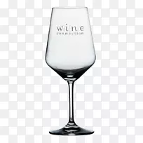 勃艮第葡萄酒斯皮格洛红酒玻璃手绘创意饮料