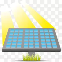 太阳能电池板太阳能剪贴画太阳能电池
