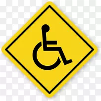 残疾泊车许可证残疾国际通行标志交通标志轮椅