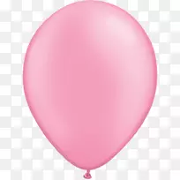 玩具气球粉红色生日气球