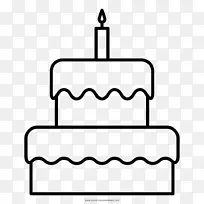 生日蛋糕托画夹艺术-蛋糕