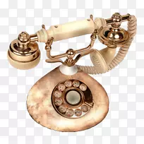 电话亭家庭和商务电话-旧时尚