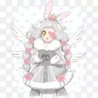 绘画艺术兔