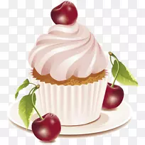 蛋糕生日蛋糕樱桃蛋糕松饼海绵蛋糕-婚礼蛋糕