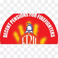 西约克郡消防队工会标志消防队员
