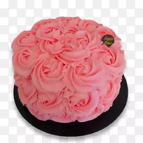 分层蛋糕花园玫瑰水果蛋糕奶油纸杯蛋糕-蛋糕