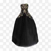 黑色小礼服时尚玛切莎-连衣裙