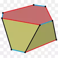 六角棱镜几何面