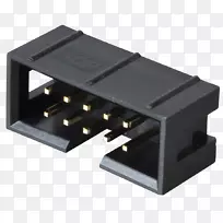 电连接器电子引脚头印刷电路板