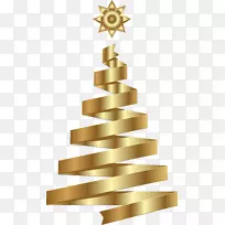 圣诞树装饰金-圣诞树