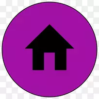 模块化建筑游戏技术创意.紫色图标
