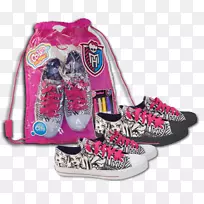 运动鞋，鞋靴，芭比娃娃，粉色靴子