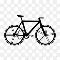 固定齿轮自行车尺寸数据轨道自行车
