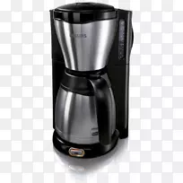 咖啡壶咖啡机飞利浦盖亚热不锈钢冲泡咖啡飞利浦hd 7546/25 viva收藏卡夫贝格咖啡