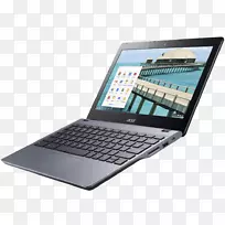 笔记本电脑宏碁Chromebook C 720英特尔铬os笔记本电脑