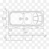 技术制图家具厨房水池-厨房