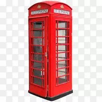 伦敦红电话亭存货摄影-伦敦