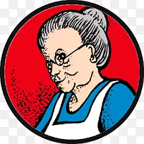 人类行为头饰卡通剪贴画线