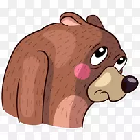 狗熊海狸鼻子狗